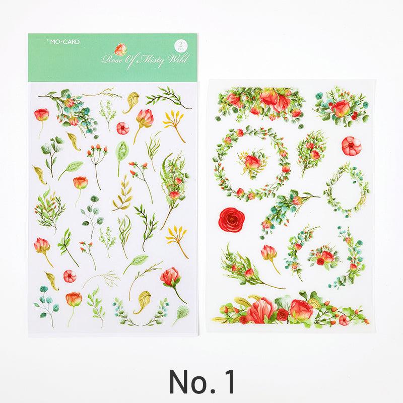 Refreshing Nature Series Transfer Sticker - Journal Carnival