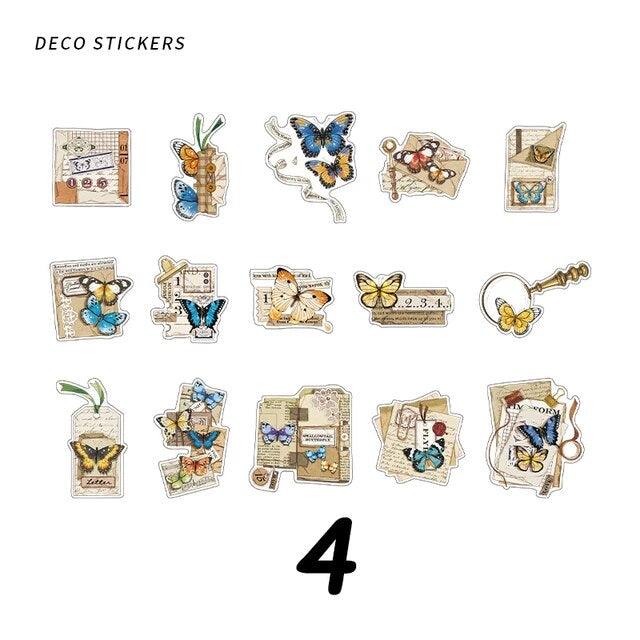 Vintage Aesthetic Sticker - Journal Carnival