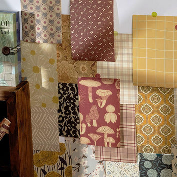 Warm Time Vintage Background Papers - Journal Carnival