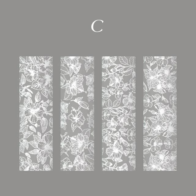 Hot Silver Foiled Memo Paper - Journal Carnival