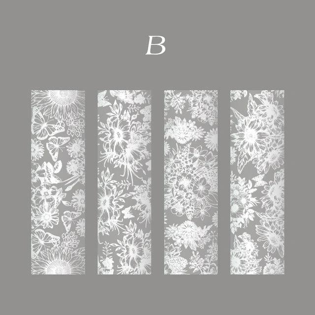 Hot Silver Foiled Memo Paper - Journal Carnival