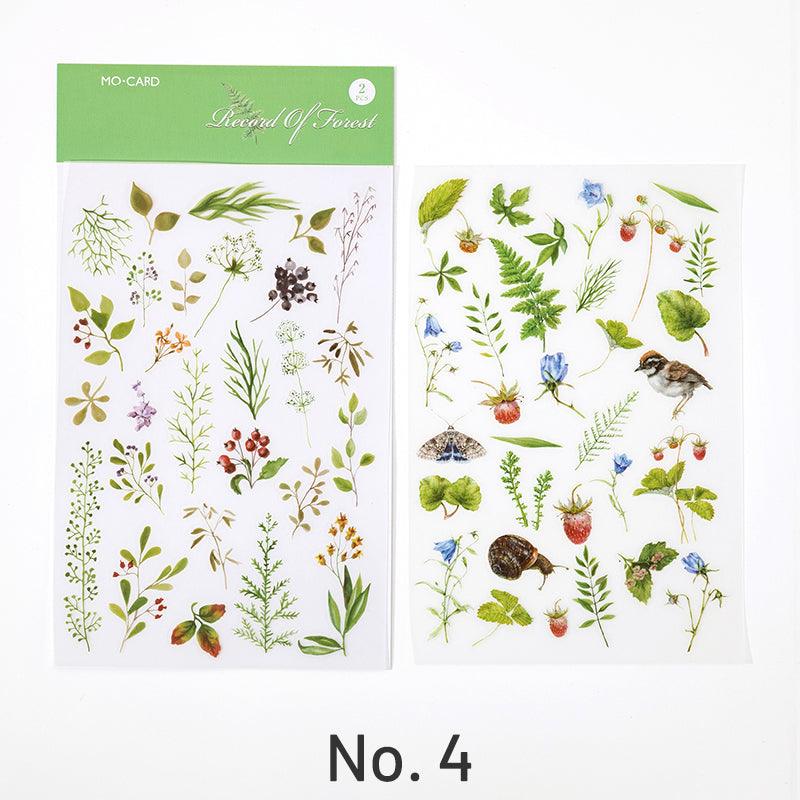 Refreshing Nature Series Transfer Sticker - Journal Carnival