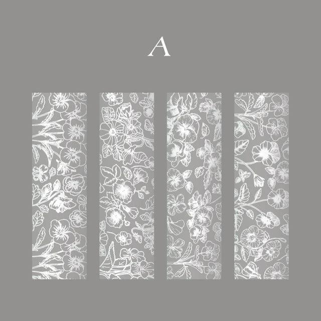 Hot Silver Foiled Memo Paper - Journal Carnival