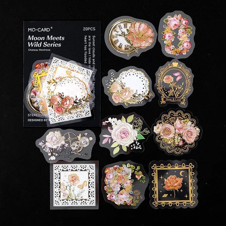 Pet Bronzing 3D Stickers - Journal Carnival