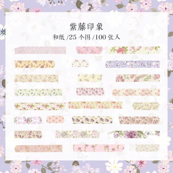 Aesthetic Washi Paper Stickers - Journal Carnival