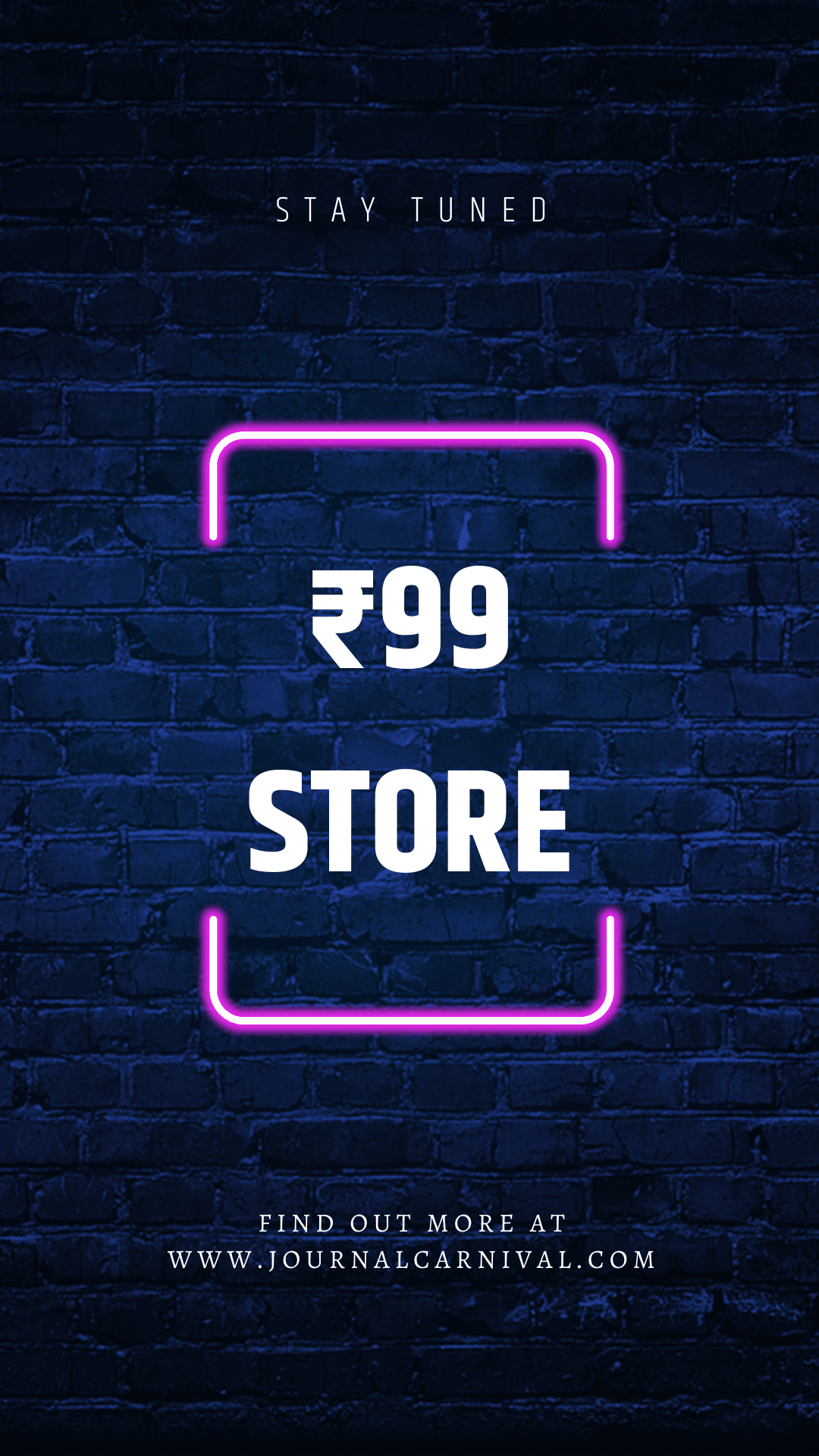 Under ₹99 Store - Journal Carnival