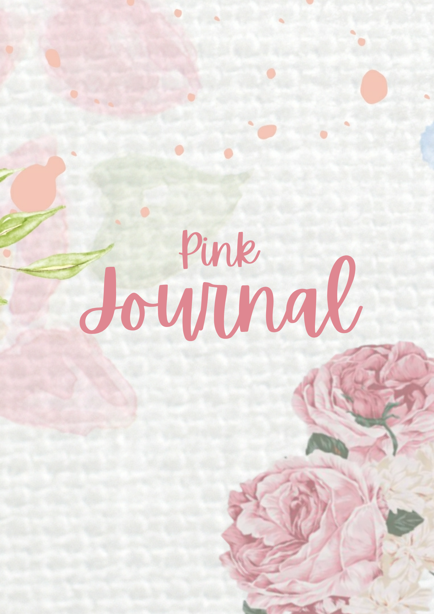 Pretty Pink 💕 - Journal Carnival