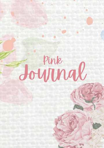 Pretty Pink 💕 - Journal Carnival