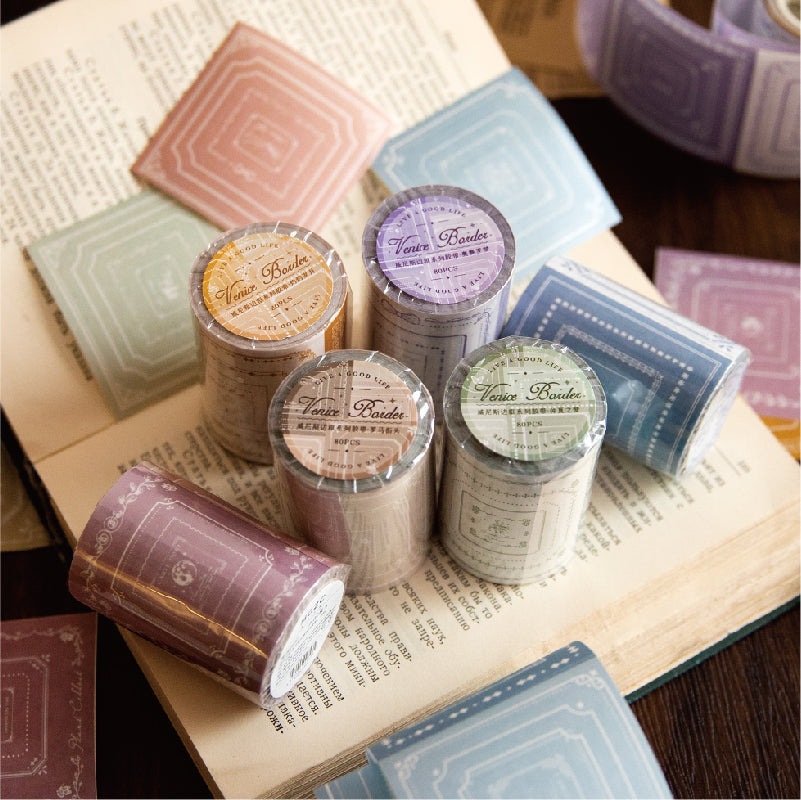 Label Theme Collection | Vintage & Typography Stickers & Tapes