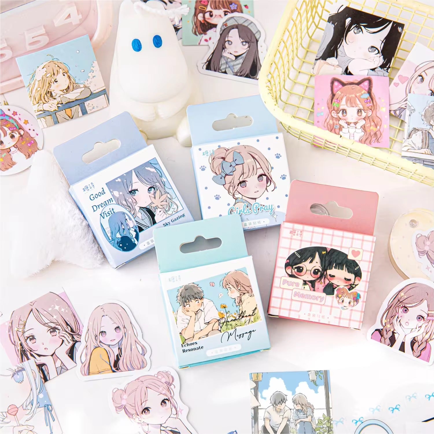 Aesthetic Sticker Boxes for Creative Journaling | Journal Carnival