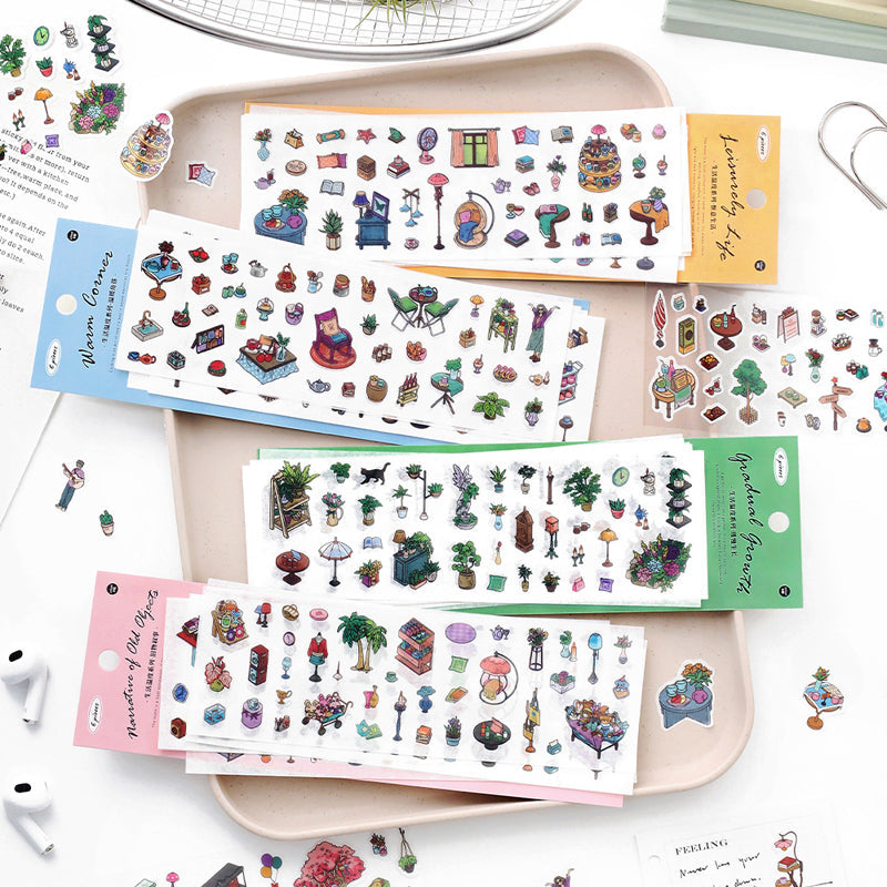 Life Temperature Series Sticker Sheets