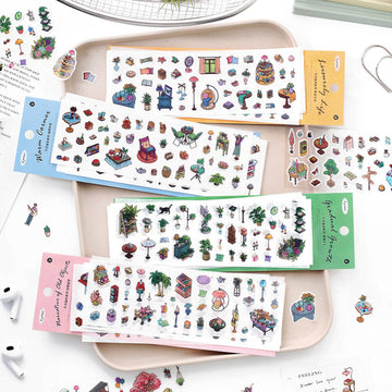 Life Temperature Series Sticker Sheets