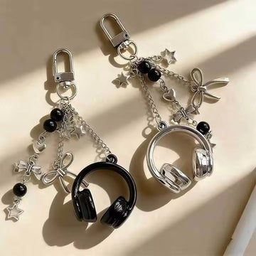 Cool Music Headphone Series Keychain