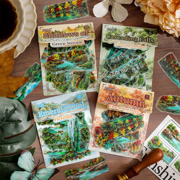Mountain Retreat Series Stickers
