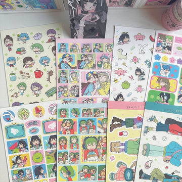 Keemyurii Stickers Sheet