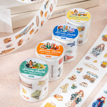 Travel Through Time Series Die Cutting Tape