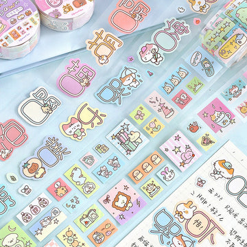 Daydream Diary Series Die Cutting Writing Paper Tape