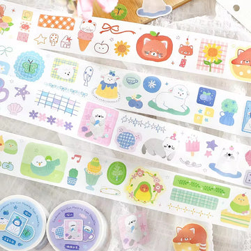 Japanese style soft and cute thing collection series tape