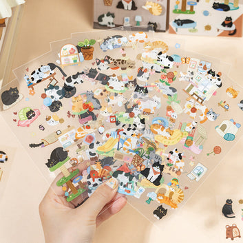 Meow Diary Series Sticker Sheets