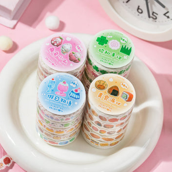 Cute Broadcasting series Flash Washi Tape Set
