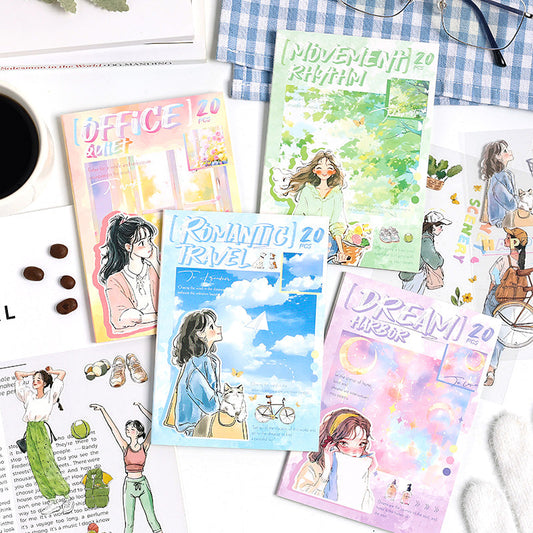 Chasing the Ordinary Series Sticker Book