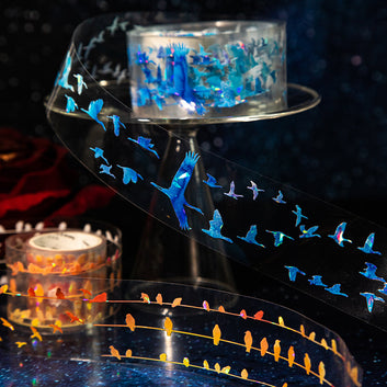 Flying Bird Hazy Series Shell Light PET Tape