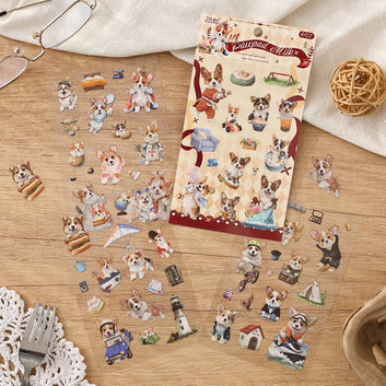 Claw Print Companion Series sticker Sheets