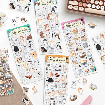 Cat Dog Combo Series Sticker Sheet
