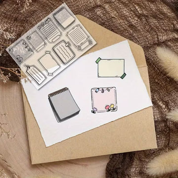 Note Pads Clear Stamps