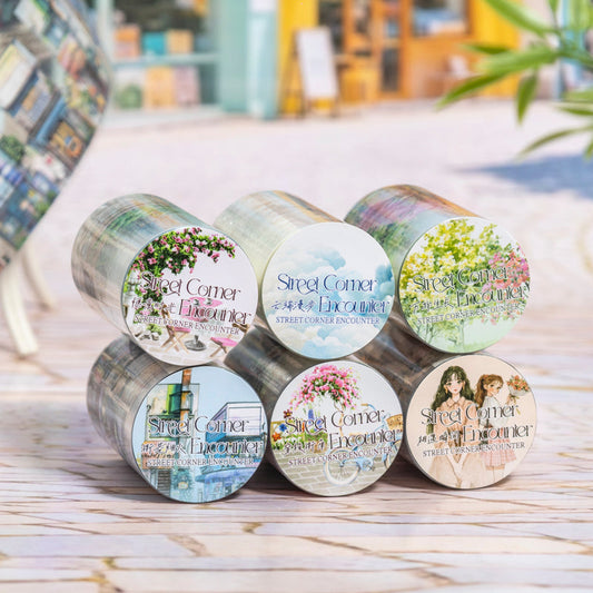 Street Corner Encounter Series Journaling Pet Tape