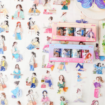 Gentle Years Series Die cutting scrapbook pet tape