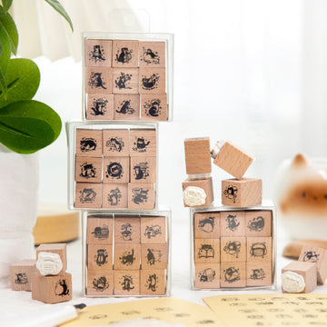 The World of Cats Series mini stamp Box