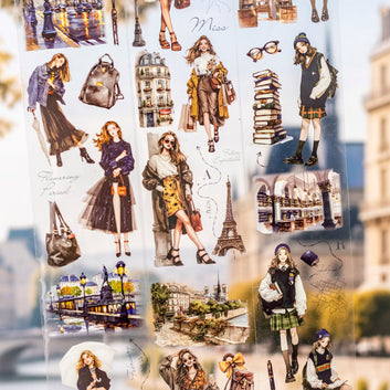 Luna’s Paris Trip Series PET Tape