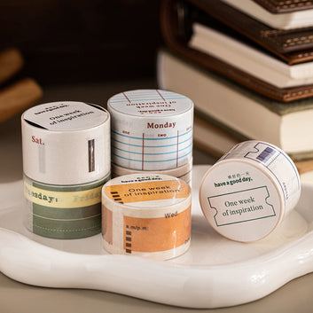 Week Inspiration Series Washi Tape