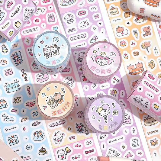 Cute Cartoon Style Graffiti Tape