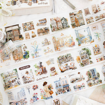 Fragmented Daily Life Series Die Cutting Washi Tape