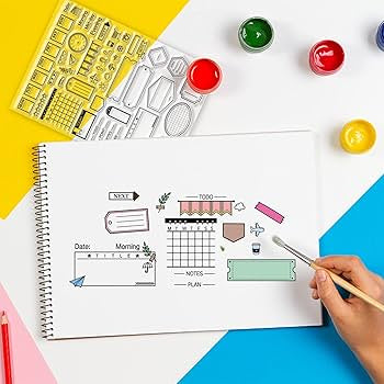 Schedule and Notes Clear Stamps