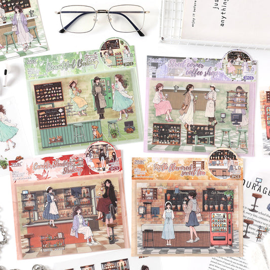 The afternoon Light Series Sticker pack