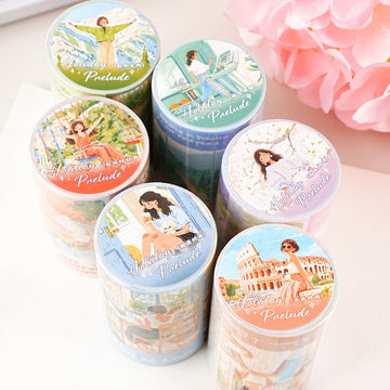 Holiday Diary Series Die Cutting Washi Tape