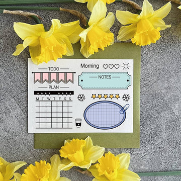 Calendar Planner Clear Stamp