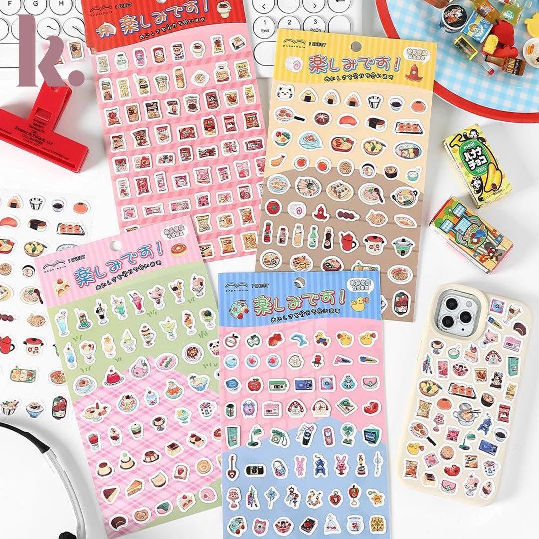 Happy Collection Series Sticker Sheet