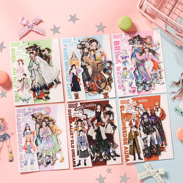 Endless Fashion Outfit Series Girl Sticker