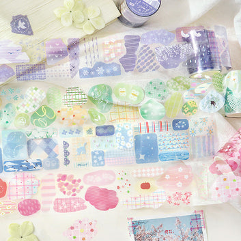 Collage Inspiration Library Series Die Cutting PET Tape