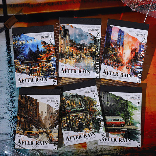 After the Rain Series Sticker Book