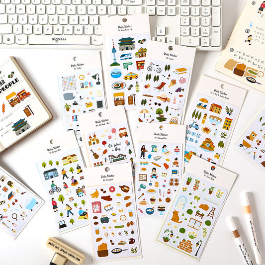 Daily Series Sticker Sheet