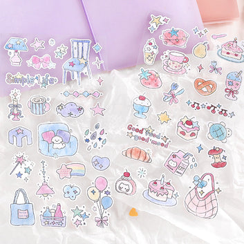 Star Sweet Dream House Series Sticker Sheet