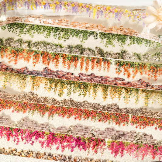 Flower Wall Series Pet Tape