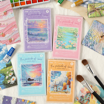 Brushstrokes Bloom series material paper