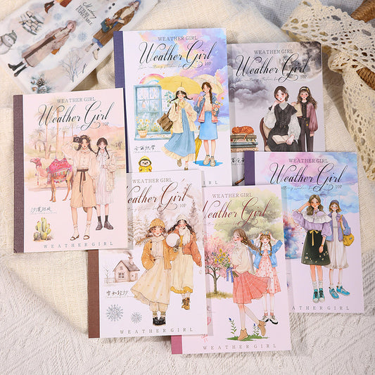 Weather Girl Series Sticker Book