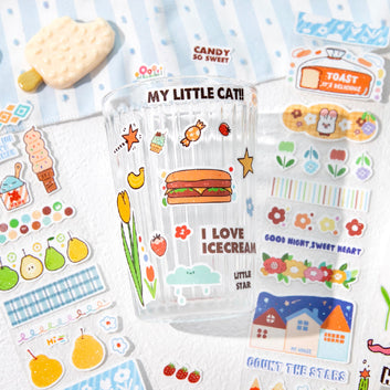 One Bite of Dessert Series Die Cutting Flash Self-adhesive Tape